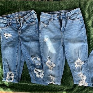 ✨Last Chance✨ 2 pairs American Eagle jeans!